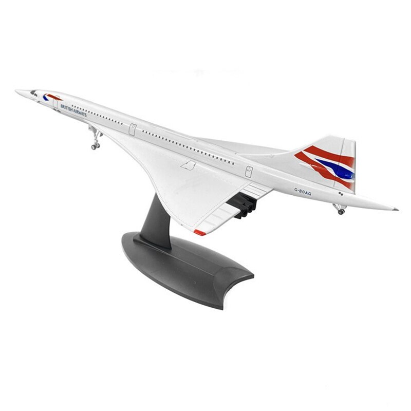 jpVr 1/200 Concorde Supersonic Passenger Aircraft Model for Static ...