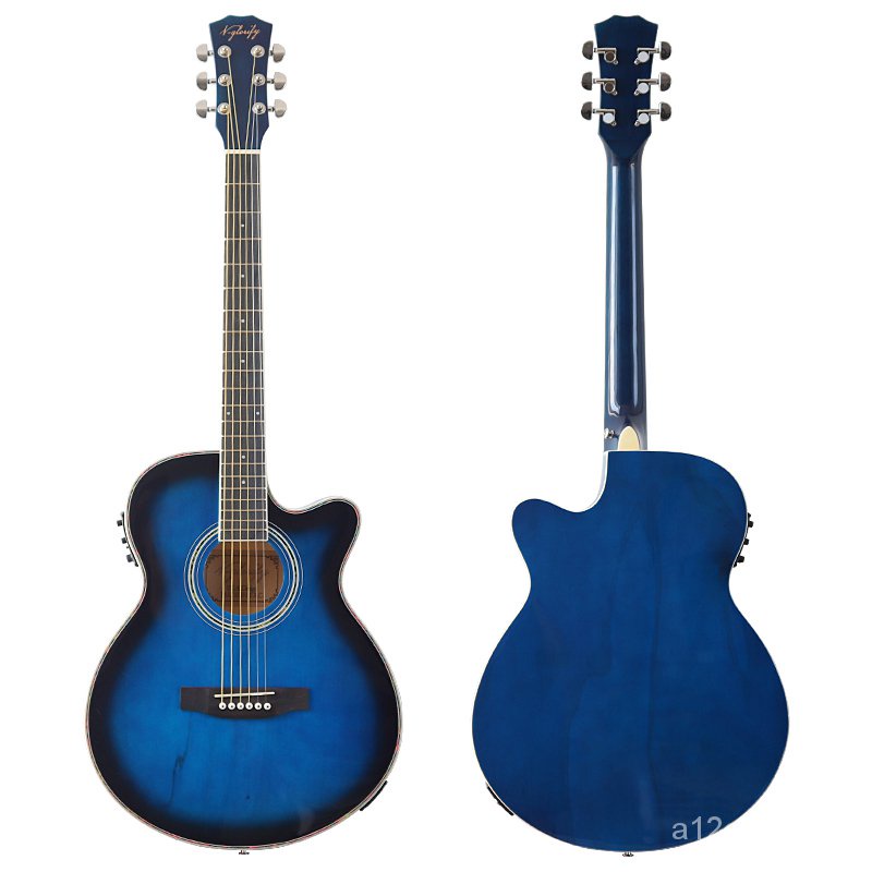 Acoustic Electric Guitar 6 String 40 Inch Acoustic Electric Guitar