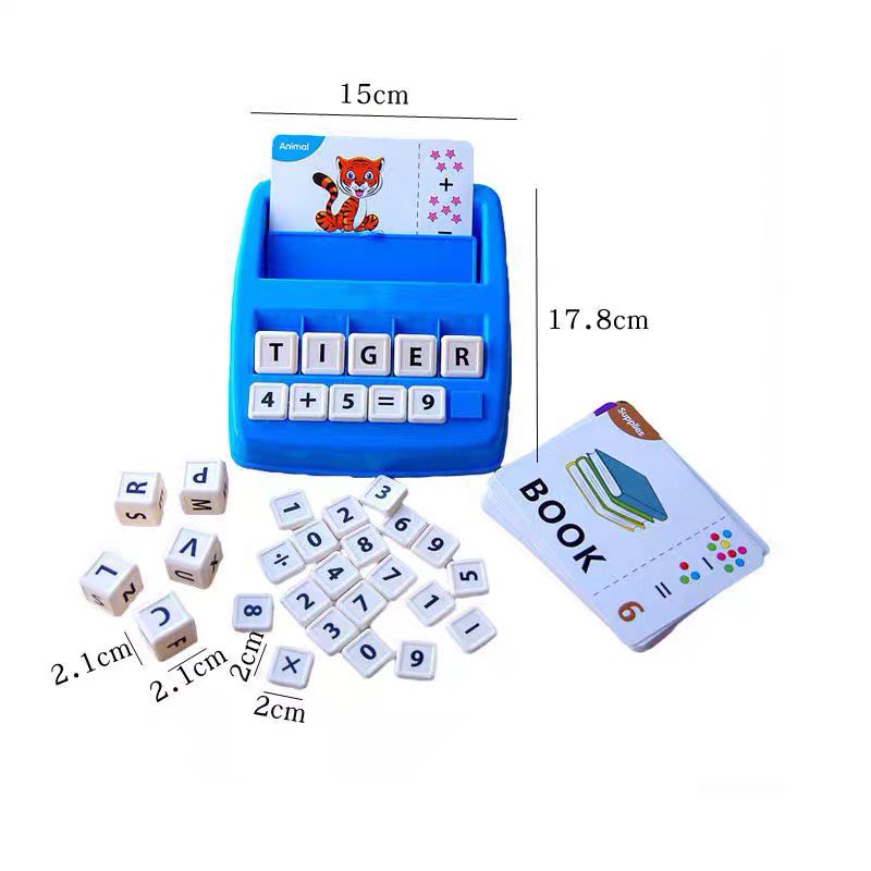 Color Box for kids educational interesting letter collocation matching ...
