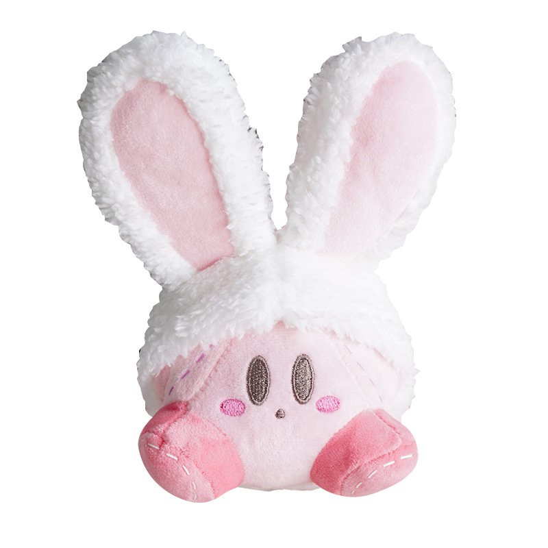 Botu Anime Cartoon Star Kirby Plush Bag Pendant Cute Rabbit Ears Doll ...