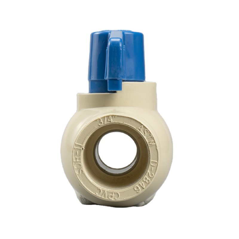 PVC Ball Valve CPVC Pipe Fittings Plastic Plumbing Fittings Valves Cold ...