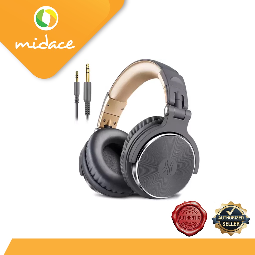 OneOdio OneAudio Original Studio Pro 10 DJ Headphones Wired Shareable AdapterFree Closed Back Over Shopee Philippines