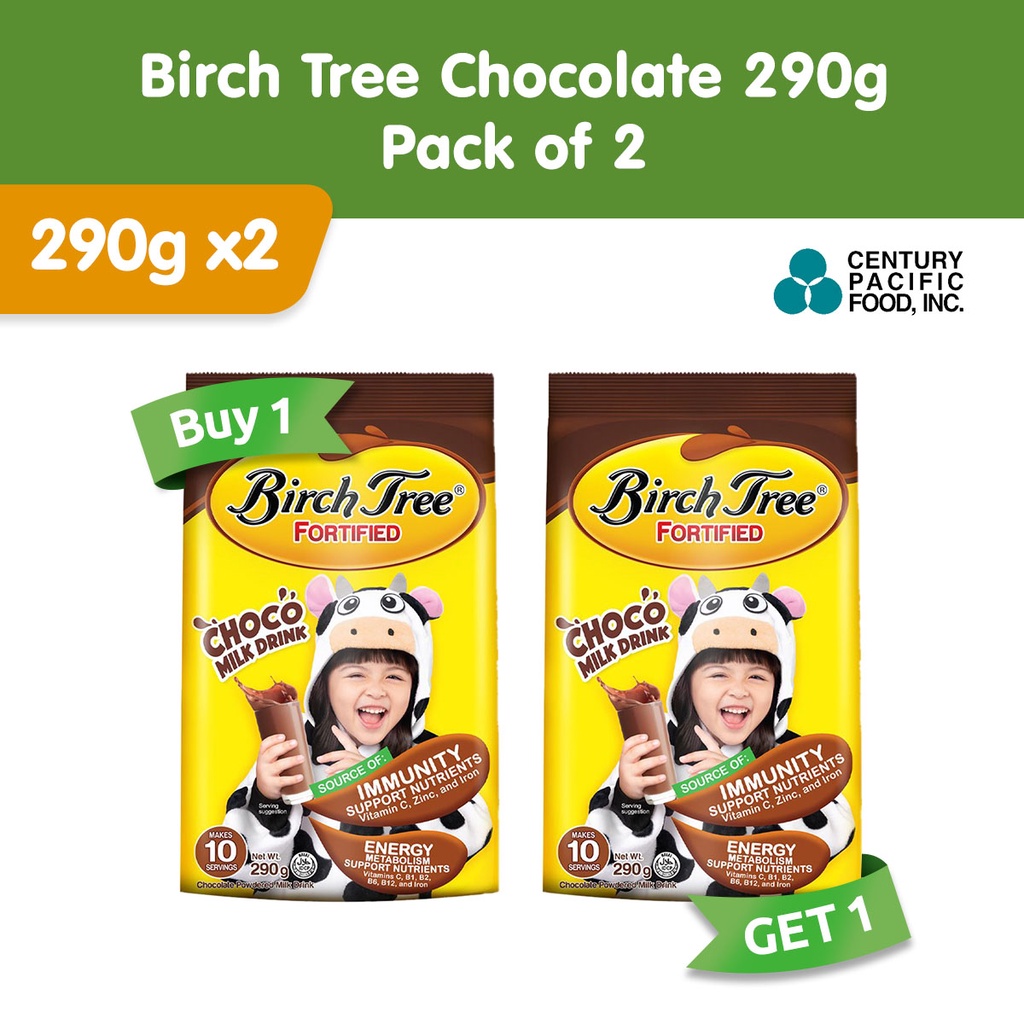 Birch Tree Chocolate 290g Pack of 2 Shopee Philippines