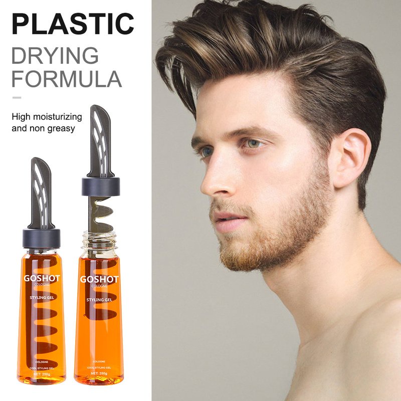 Professional 2in1 Hair Moisturizing Handsome Styling Gel Cream Hair
