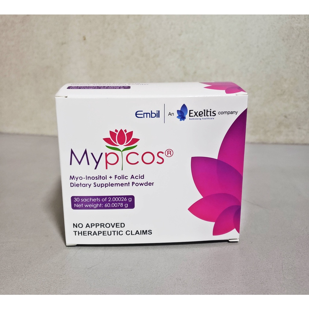 NEWln Stock ㍿Mypicos Myo-Inositol Folic Acid Dietary Supplement Powder ...