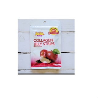 Juju Collagen Jelly Strips Apple Flavor 45g - Collagen candies with Vitamin  C