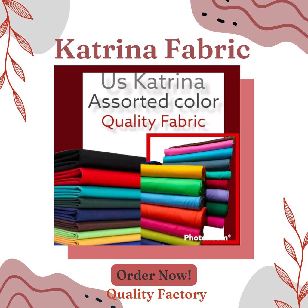 1QF'S ASSORTED COLOR US KATRINA FABRICS (PER YARD) | Shopee Philippines