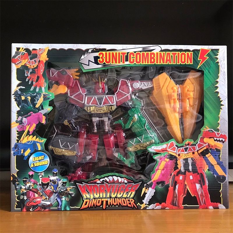 （3 in 1）original Power Rangers Dino Charge Megazord Para-Raptor ...