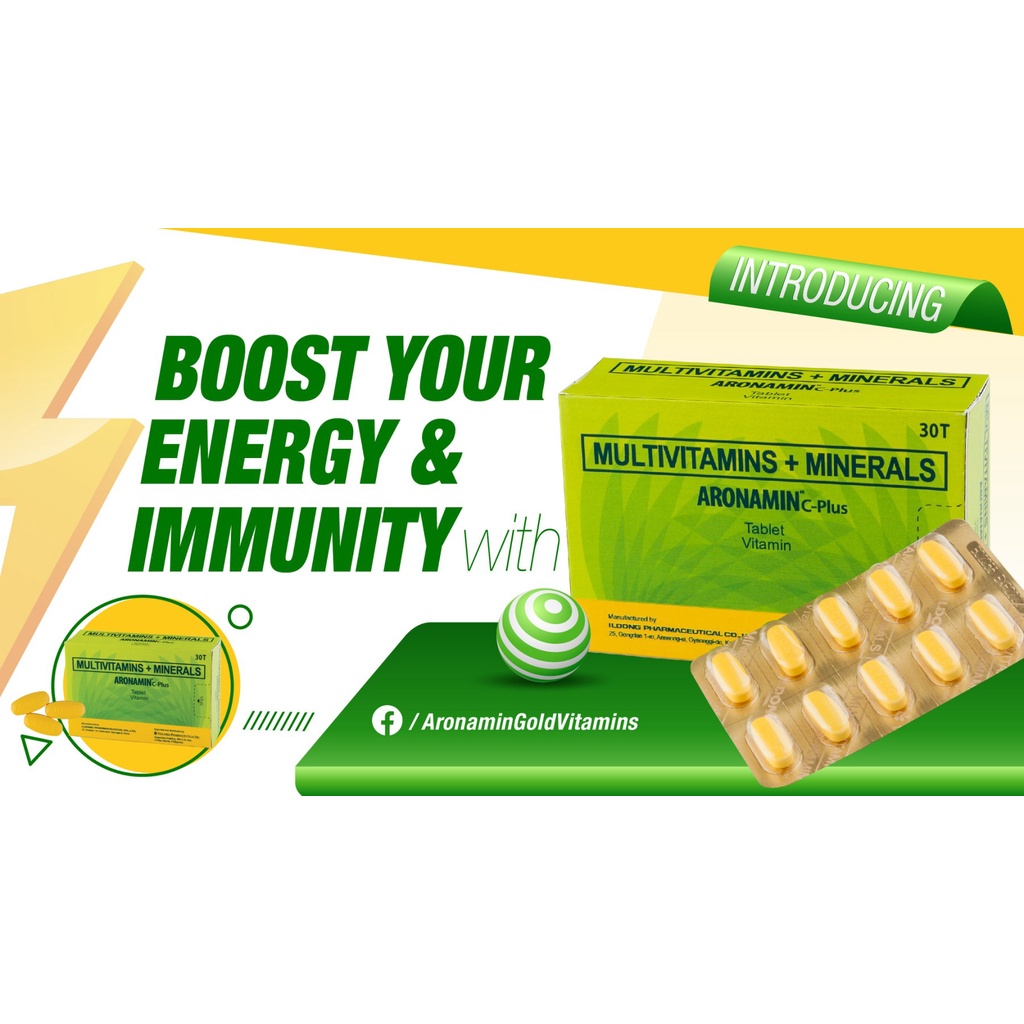 ₪Multivitamins Aronamin C Plus (1 box) Shopee Philippines