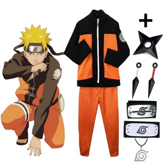 Naruto Cosplay Color Printing Anime Jacket and Pants Set - China Naruto  Hoodie and Anime Costume price