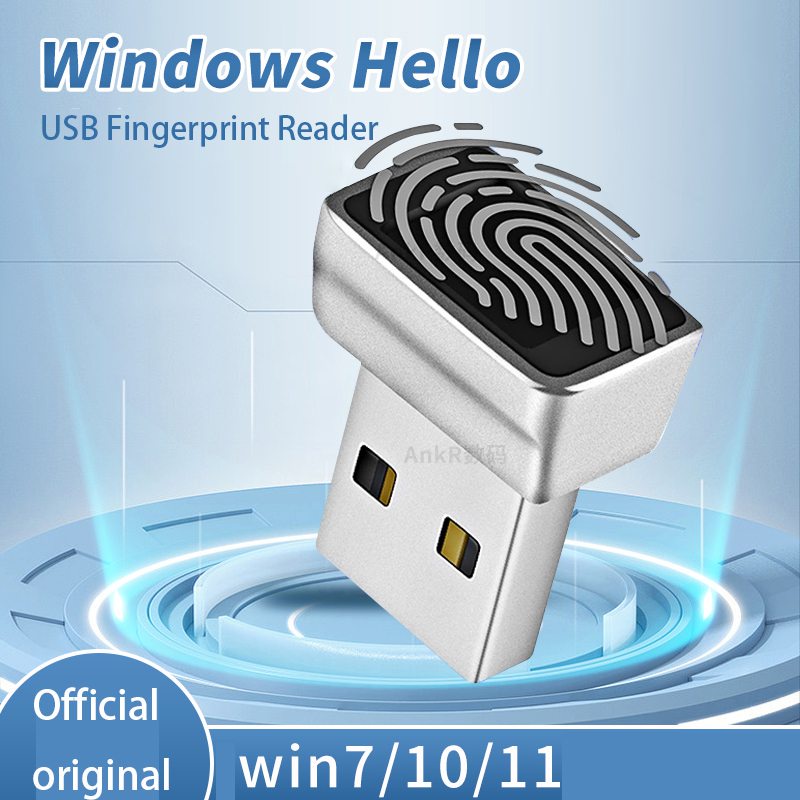 2023 NEW USB Fingerprint Reader Module for Windows10 、11 Hello ...