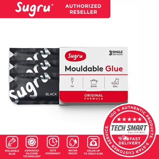 Sugru Mouldable Glue 8 Pack, Black