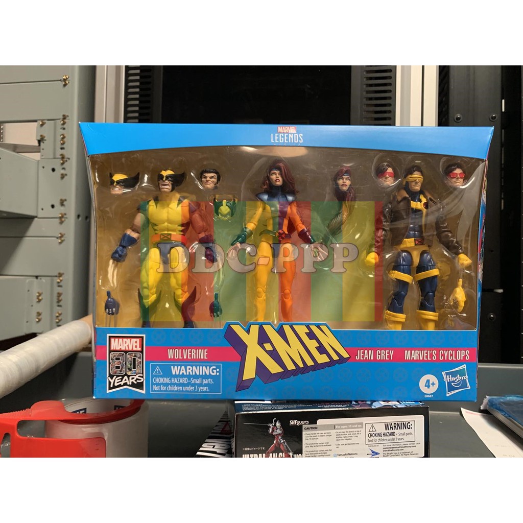 MARVEL LEGENDS X-MEN WOLVERINE, JEAN GRAY & CYCLOPS LOVE TRIANGLE ...