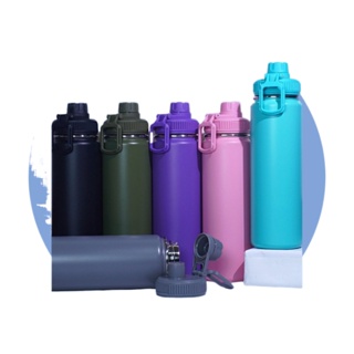 Manna Ranger Pro Powder Coated Water Bottle - Assorted Colors / Stainless Black