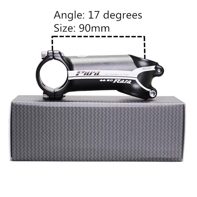 ☎PuraRaza Bike Stem ±6°/17° MTB Stem Negative Stem 31.8*70mm 90mm ...