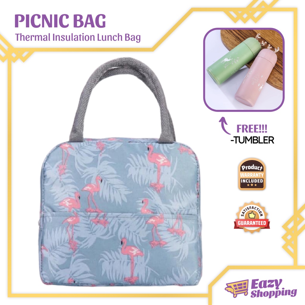 Lunch Bag for Women l FREE TUMBLER l Lunch Bag Baon Bag Food l Lunch ...