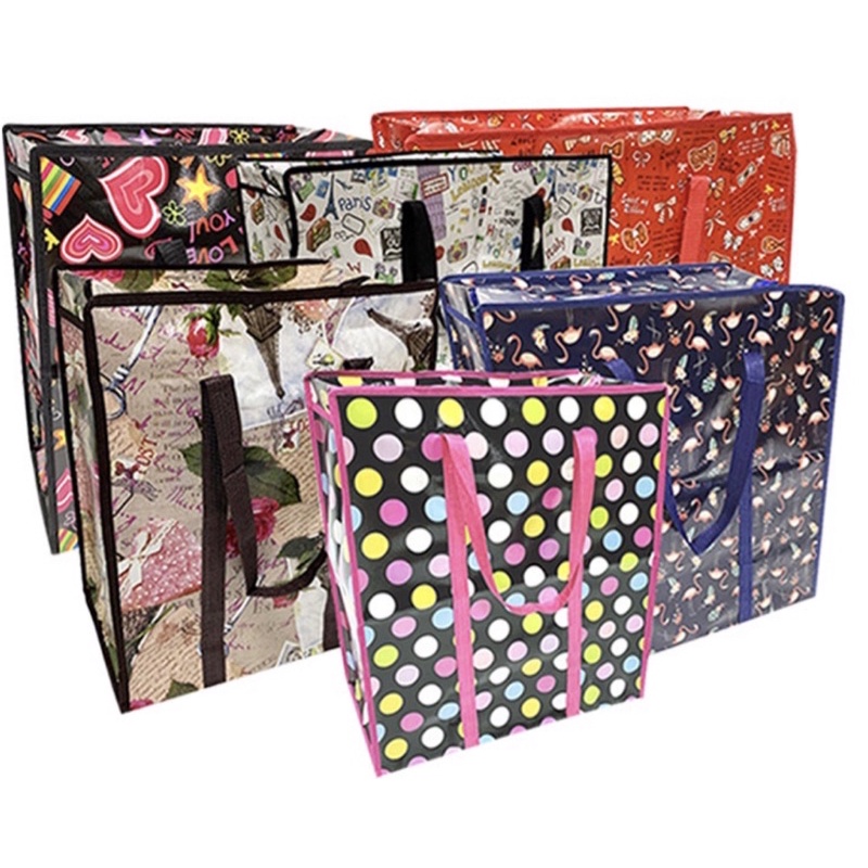 COD Sako bag with zipper rubberise bag XXS, XS, S, M, L, XL Shopee