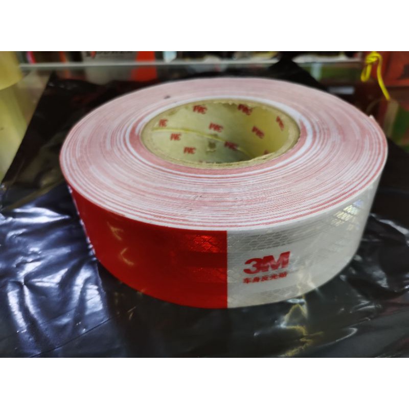 3m Diamond Grade/honeycomb Red/White 2