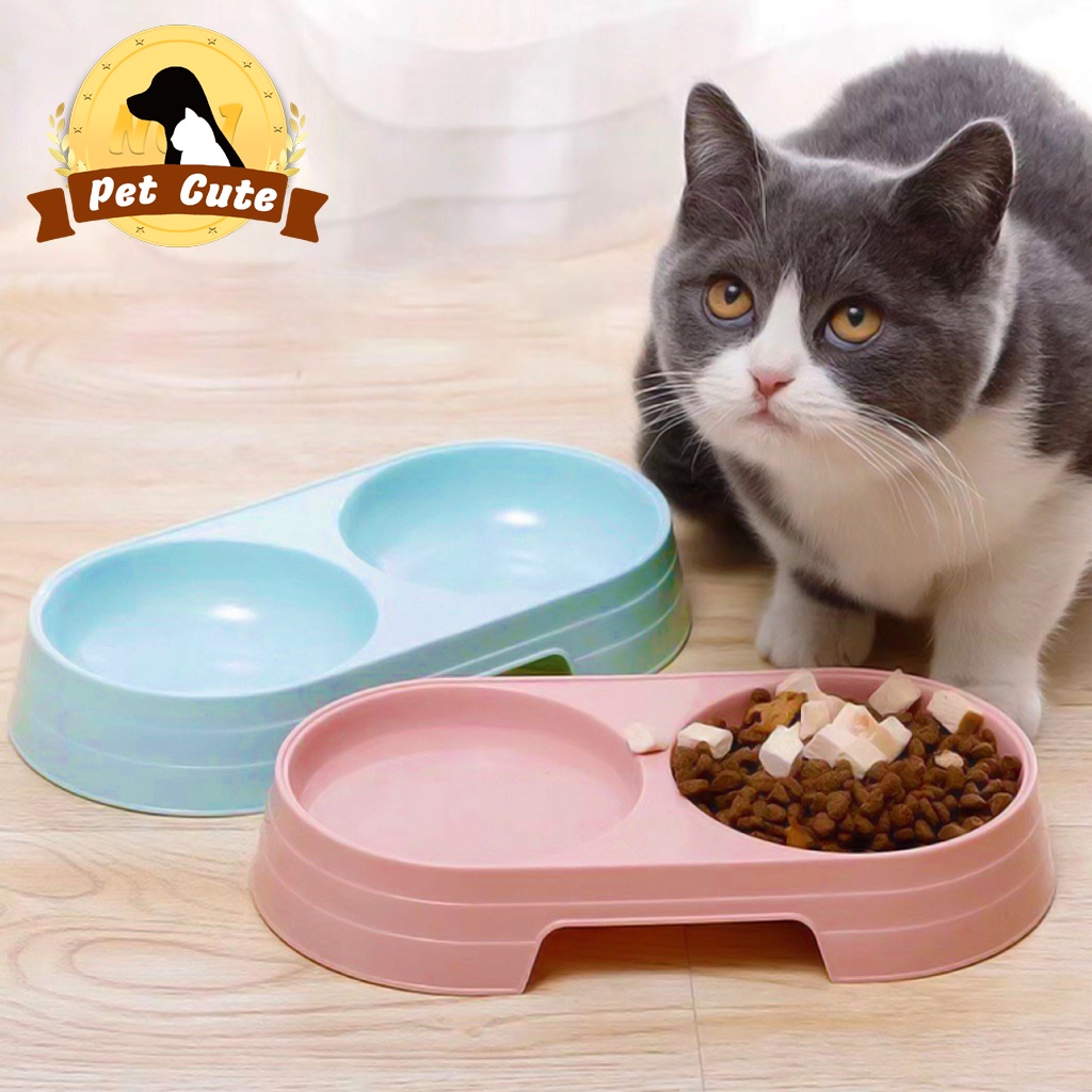 Cat Bowls Beautiful Dog Bowls Pet Feeder In Double Bowls Dog Cat