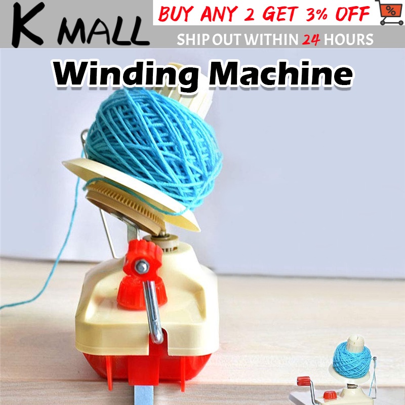 【PH Local】Wool String Ball Thread Winder Hand Operated Tool Wool