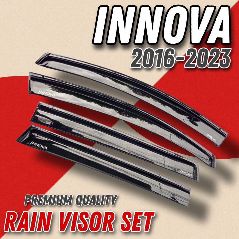 TOYOTA INNOVA RAIN VISOR SET 20162023 Shopee Philippines