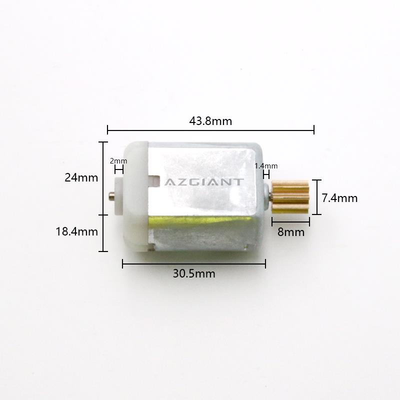 Azgiant OEM new car side door lock motor with 9 teeth metal gear for