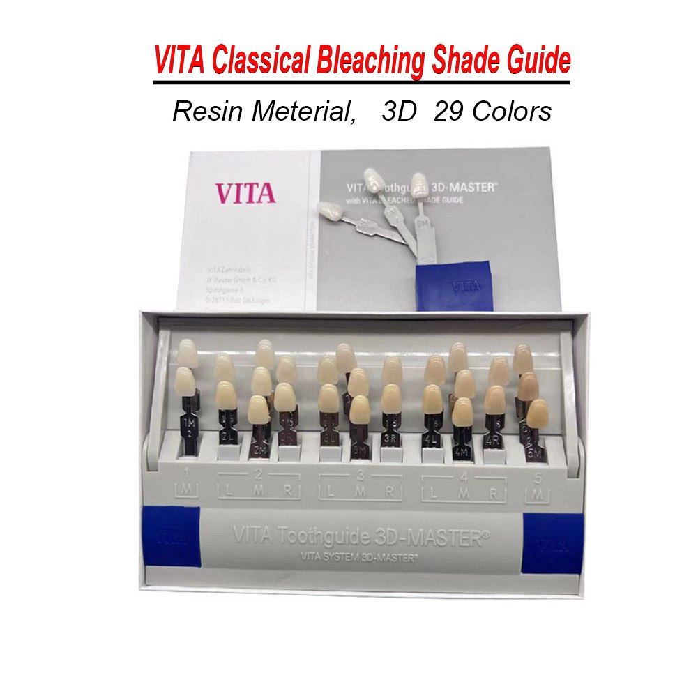 Vita Classical 29 Colors Teeth Whitening Bleach Shade Guide 3D Master