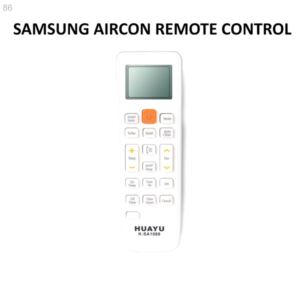 Samsung Samsung Window Split Type Aircon Remote Control Universal Free Settings Shopee Philippines