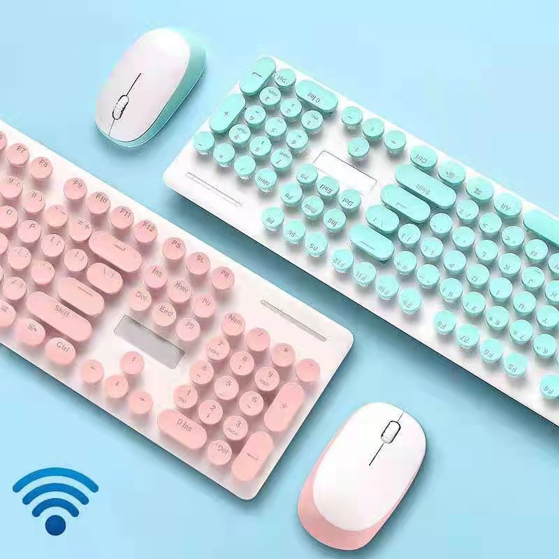 2.4G USB Wireless Keyboard And Mouse For Laptop , Computer , Cellphone ...
