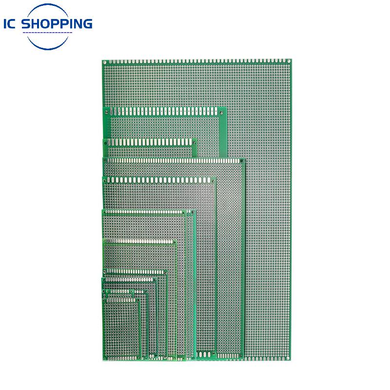 thumbnail image 2 of 10-Pack 7x9cm Single Side Copper Prototype PCB Bread Board – Universal, 7cm X 9cm 2 of 6