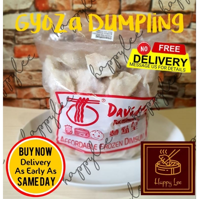 David's Tea House Frozen Dimsum Gyoza Dumpling 60 pcs per pack Shopee
