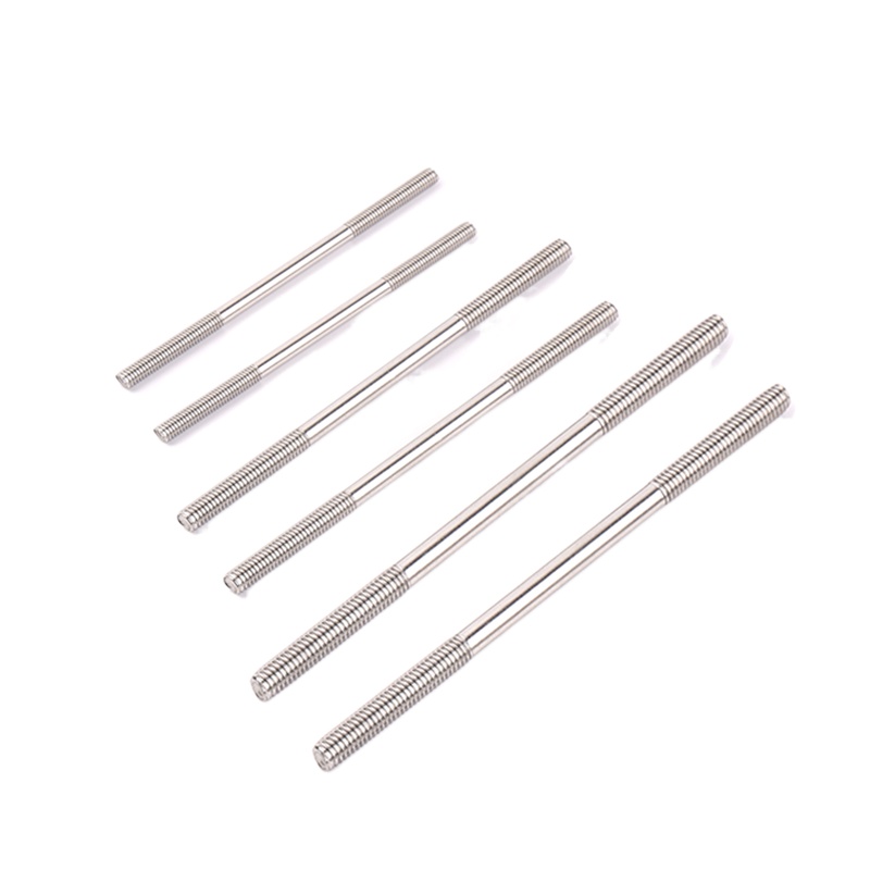 ₪☁5Pcs M2/M2.5/M3 Stainless Steel Push Rods L25/30/35/40/45/50/55/60/65