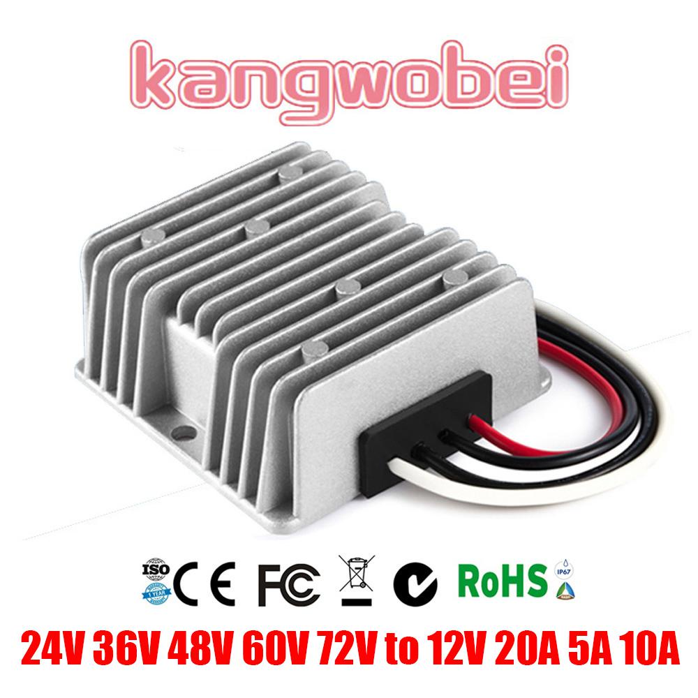 Buck 60v 60V 12V 20A 5A 10A 24V 36V 48V 60V 72V To 12V Voltage