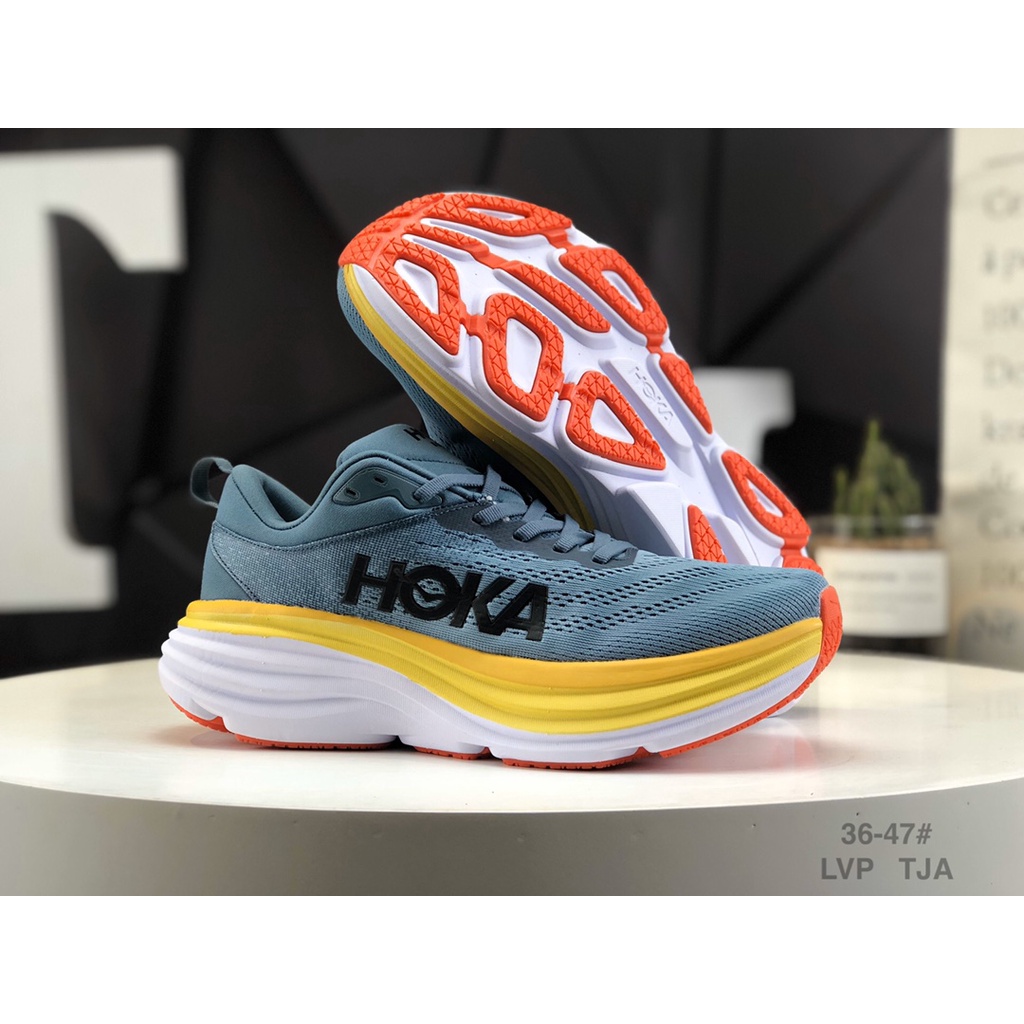 HOKA ONE ONE Bondi 8 Road Running shoes Light and soft mesh upper