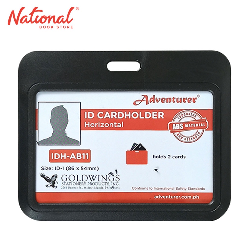 Adventurer ID Protector 86x54mm Horizontal Holds 2 Cards - School ...