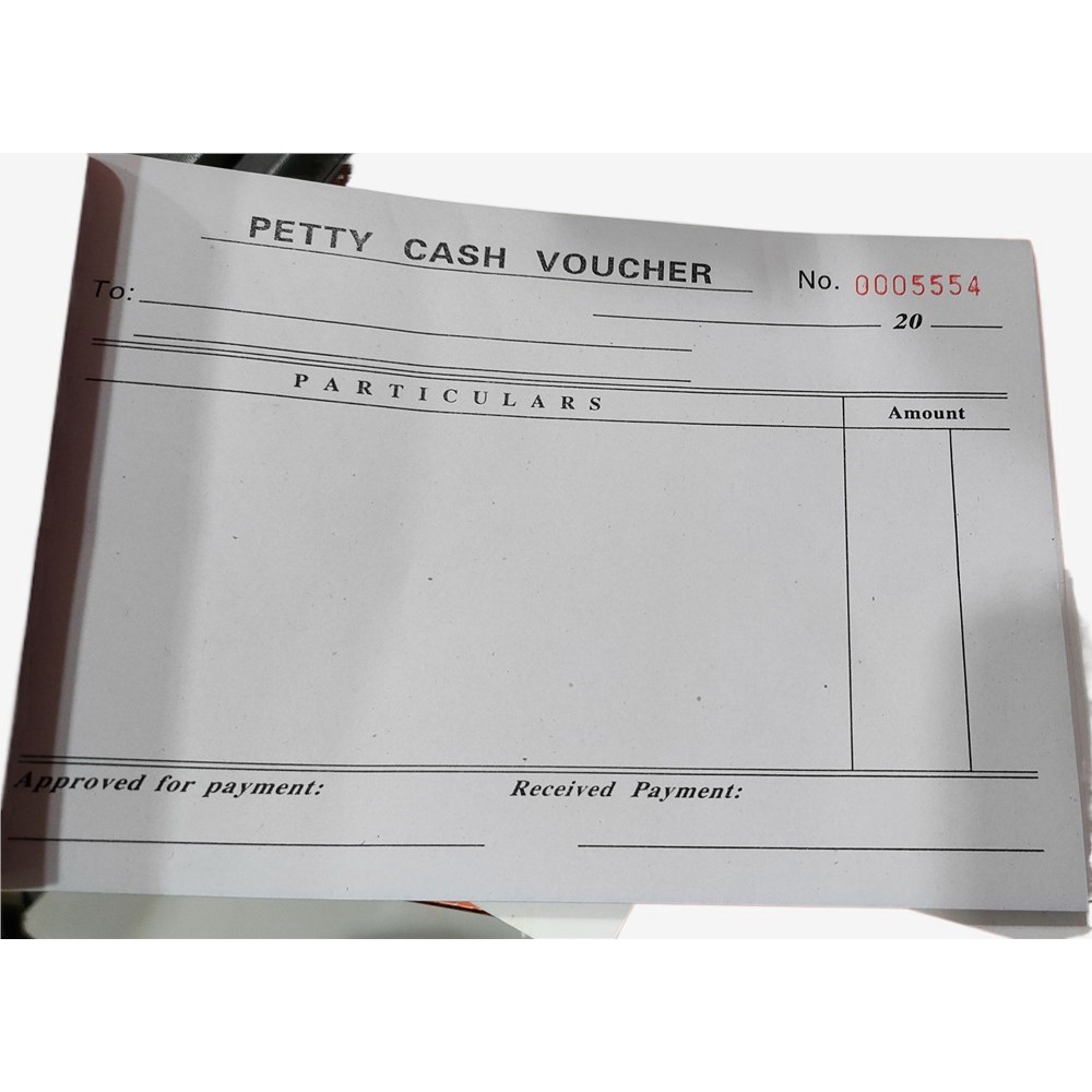 2023NEW₪ CARBONIZED PETTY CASH VOUCHER 5BOOKLET | Shopee Philippines