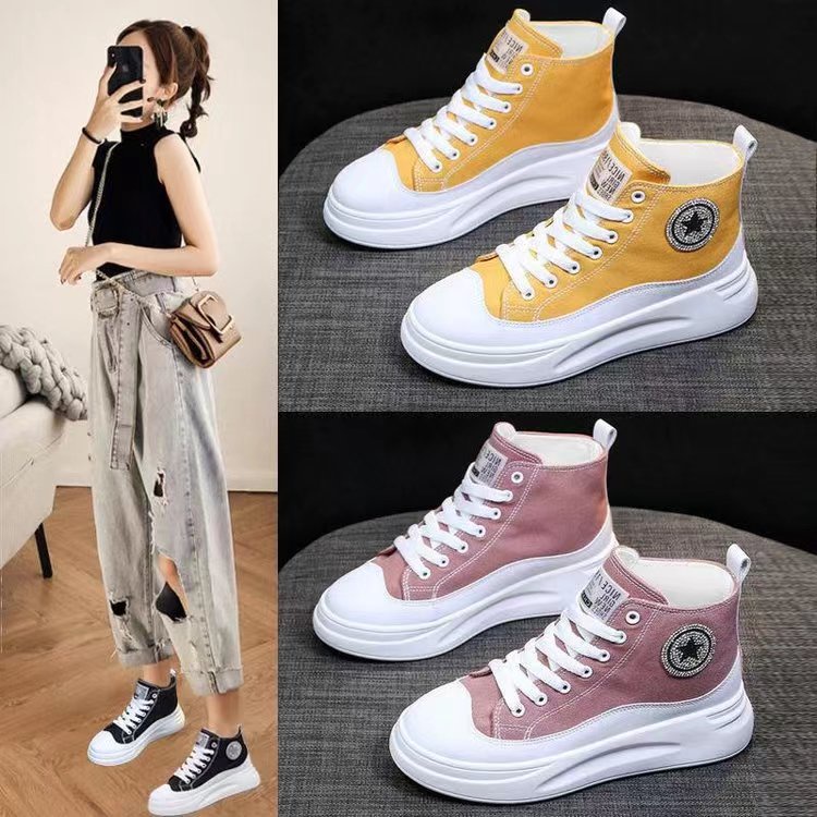 Canvas high tops womens hotsell