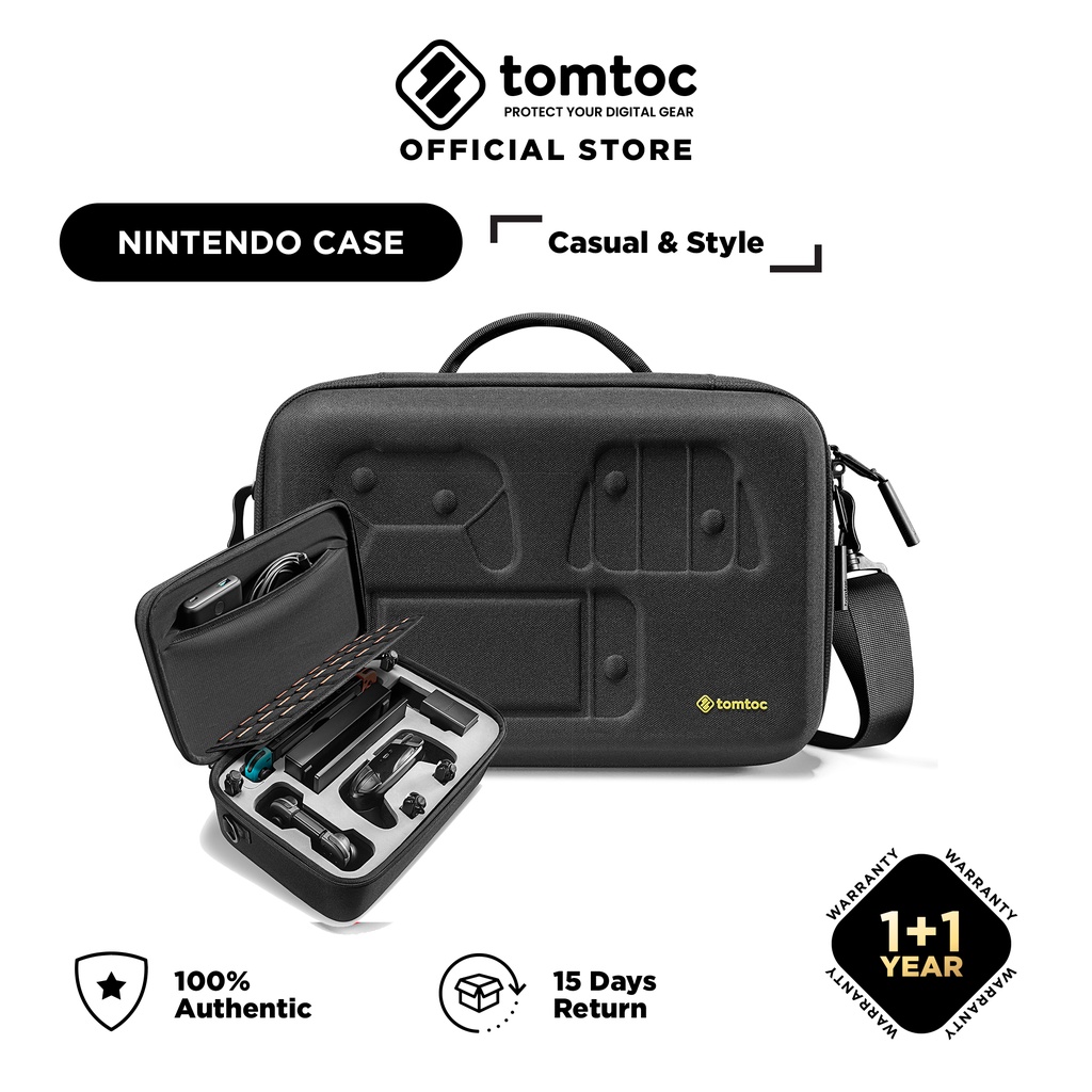tomtoc Storage Case for Nintendo Switch / OLED, Carrying Case Fit Pro