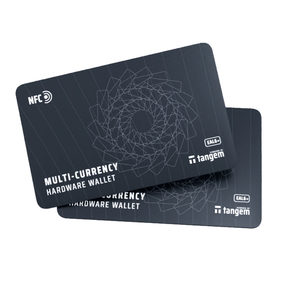 Tangem Wallet 2.0 (non-custodial cold storage crypto wallet) | Shopee ...
