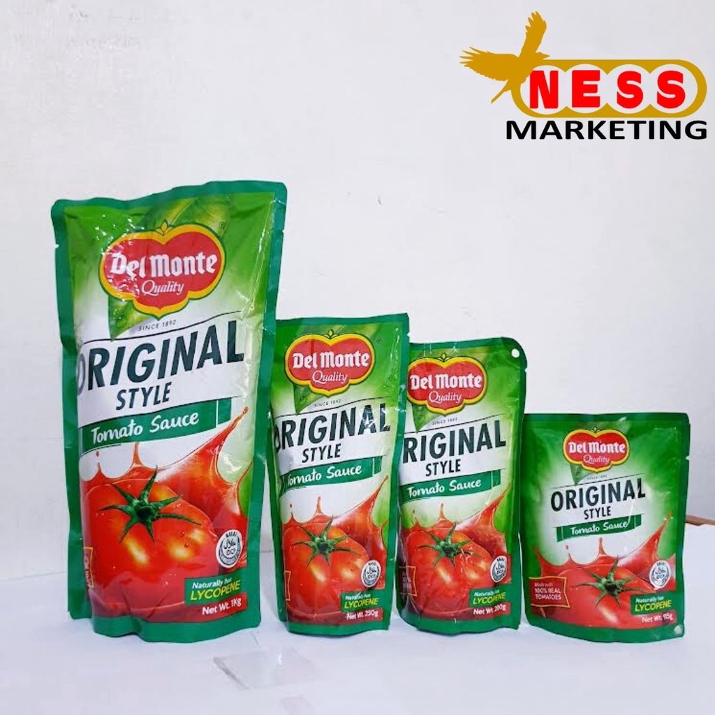 Del Monte tomato sauce 115g, 200g, 250g, 900g Shopee Philippines