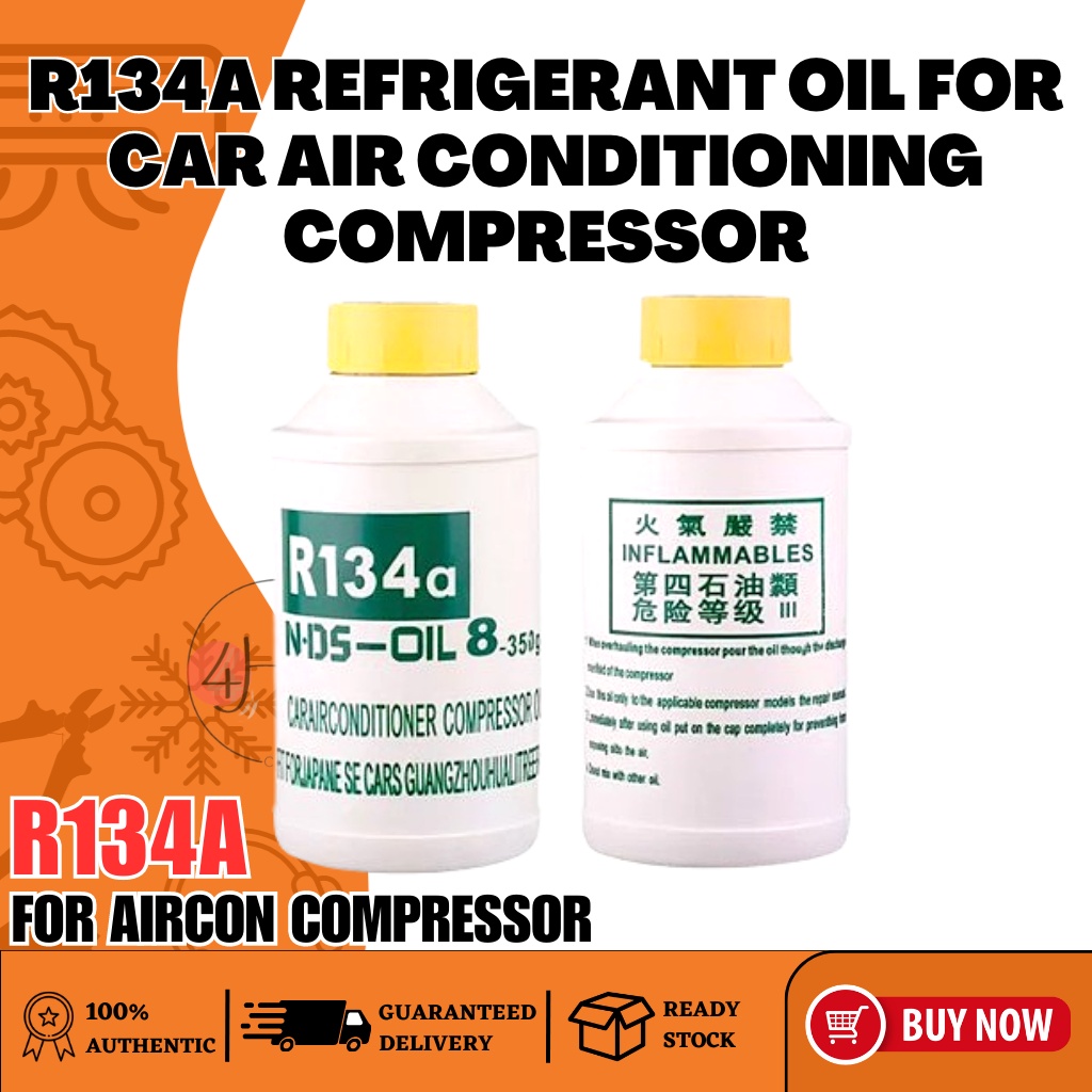 4HMC R134A REFRIGERANT OIL FOR CAR AIR CONDITIONING COMPRESSOR OIL ...