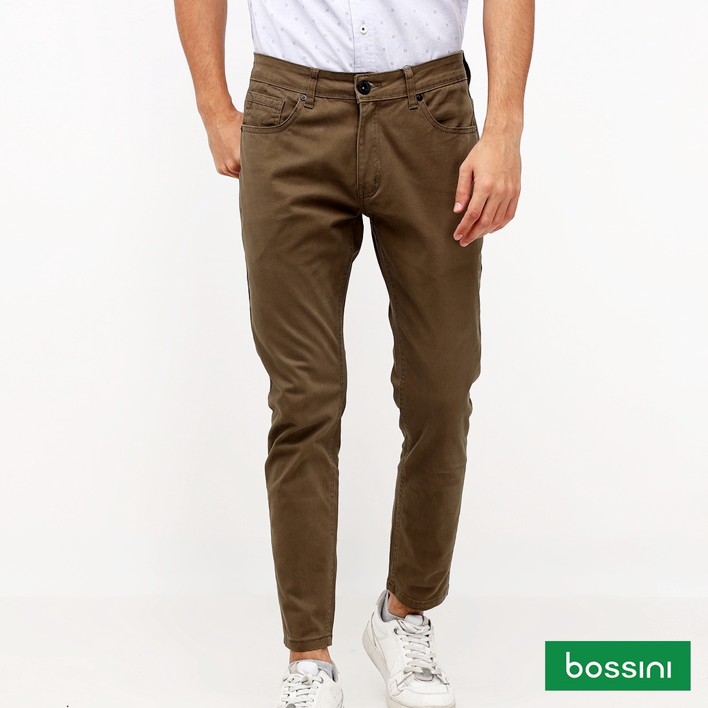 Bossini Chinos Ankle Pants BSB18-0019 | Shopee Philippines