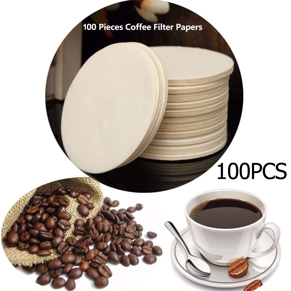 COD ️Coffee Filter Paper Moka Pot Espresso Tea Strainer 56/60mm Round