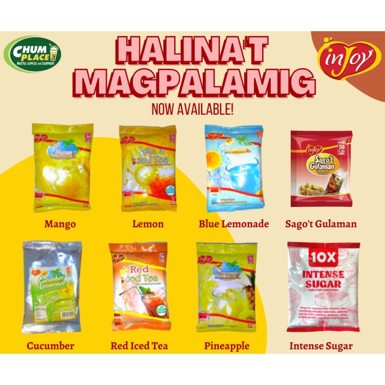 Injoy Palamig Powdered Juice Concentrated Flavor Mix 200g | Shopee ...