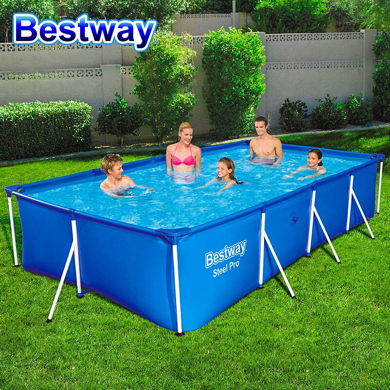Bestway Inflatable Pool Kiddie Pool Rectangular Swimming Pool Kids Size