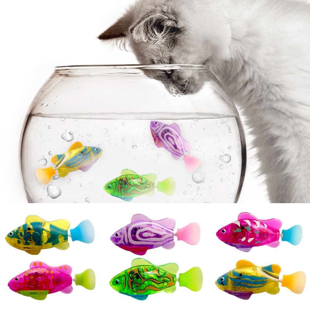 Fashion Swimming Robofish Activated Battery Powered Robo Fish Toy Fish ...
