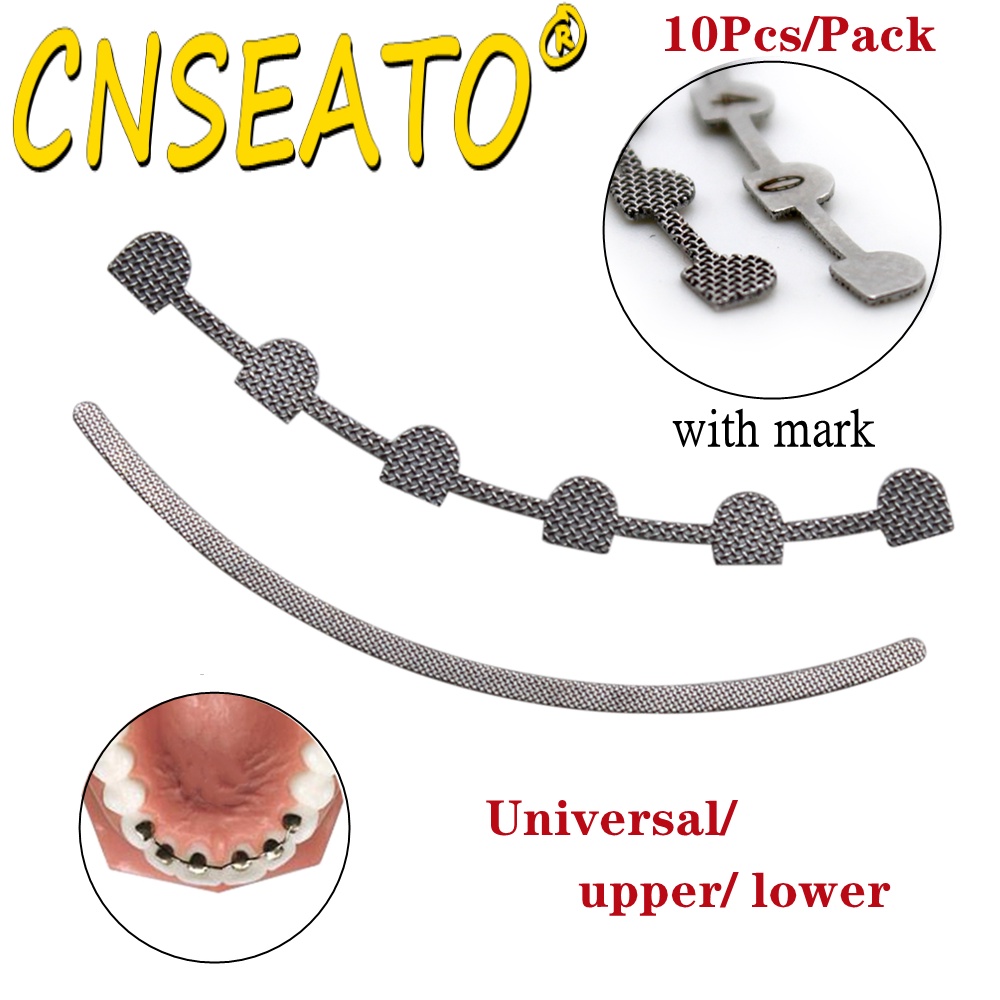 2Pcs Dental Orthodontic Lingual Retainer Bondable Splits Universal