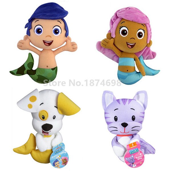 jpW7 New Bubble Guppies Plush Toy Molly Gil Bubble Puppy Dog Bubble