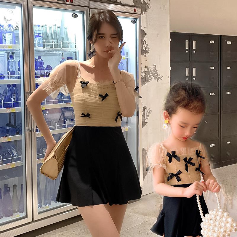 IKM9 Family Swimsuit Bikini Parentchild Mother Daughter Bathing Suit