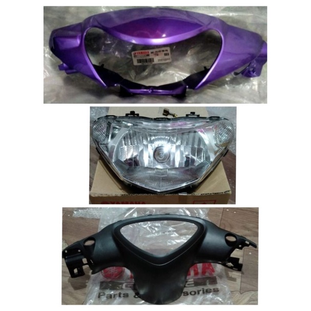 Mio sporty soulty set ( front and rear cowling , headlight ) Shopee Philippines
